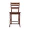 International Concepts Roma Counter Height Stool, 24" Seat Height, Espresso S581-3102 - alternate 8